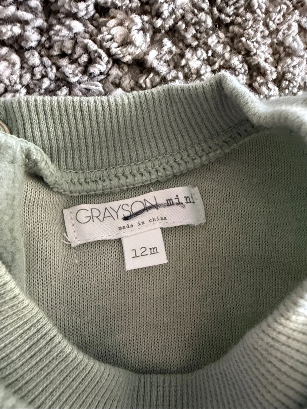 Cozy Crew Grayson Mini Onzie